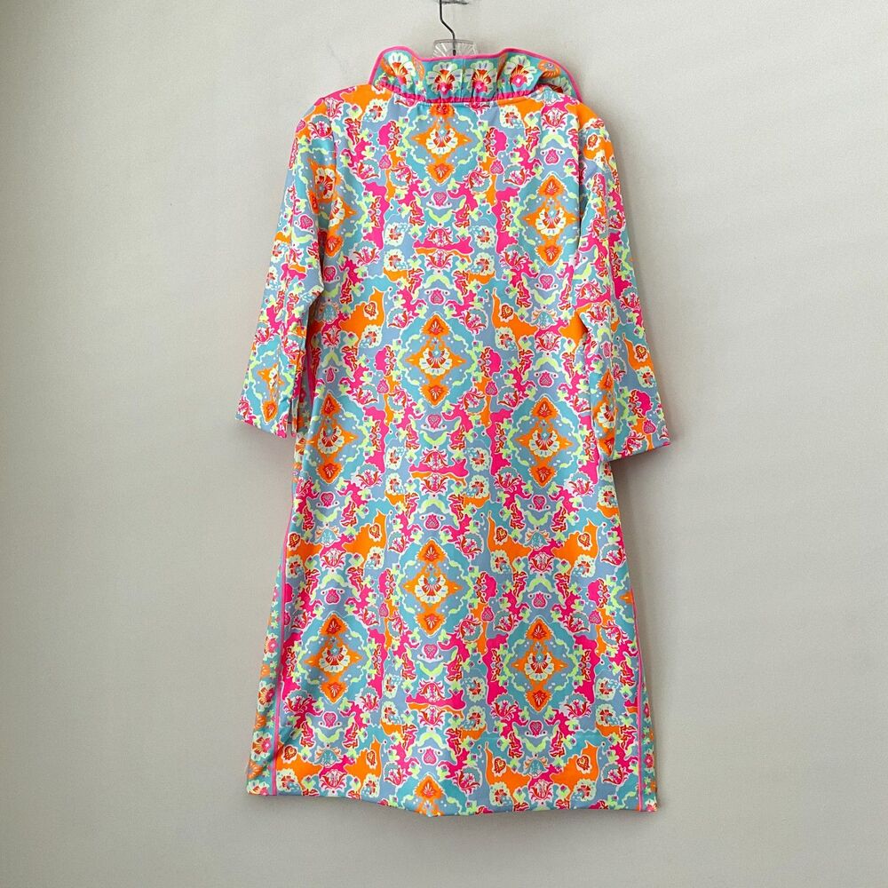 Gretchen Scott Stand Up Ruffle Neck Dress XL - Picture 8 of 9